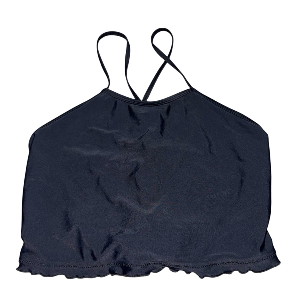 Maurice’s XXL Black Strappy Back Bikini Top